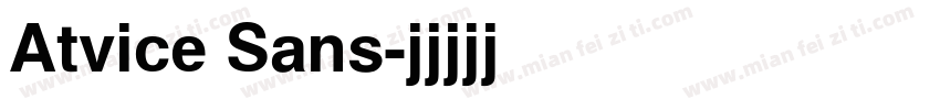 Atvice Sans字体转换